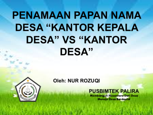 Mengapa Kantor Kepala Desa Sarwadadi Jadi Pilihan Utama Warga Cilacap?